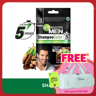 GARNIER HAIR COLOR Shampoo Colour 1.0 Black 20ml