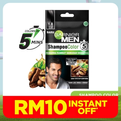 GARNIER HAIR COLOR Shampoo Colour 1.0 Black 20ml