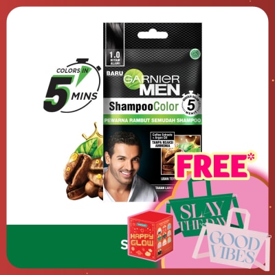 GARNIER HAIR COLOR Shampoo Colour 1.0 Black 20ml