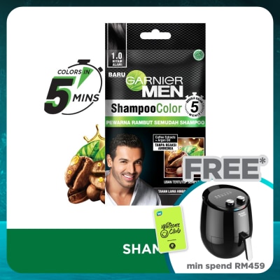 GARNIER HAIR COLOR Shampoo Colour 1.0 Black 20ml