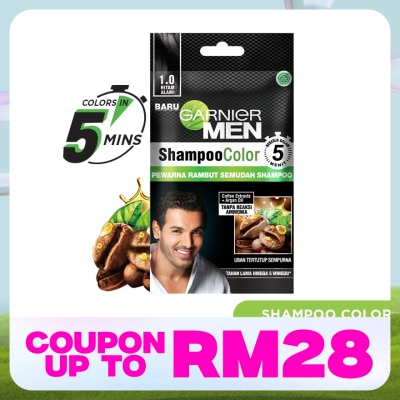 GARNIER HAIR COLOR Shampoo Colour 1.0 Black 20ml