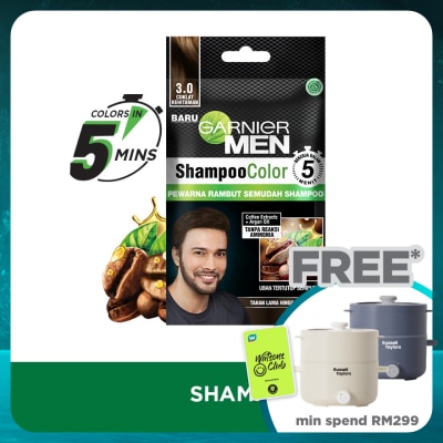 GARNIER HAIR COLOR Shampoo Colour 3.0 Brown 20ml