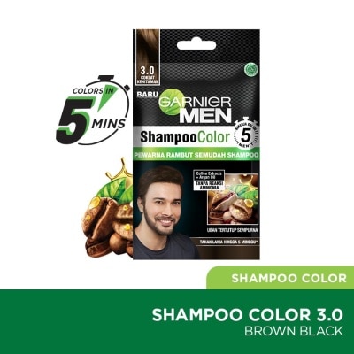 GARNIER HAIR COLOR Shampoo Colour 3.0 Brown 20ml