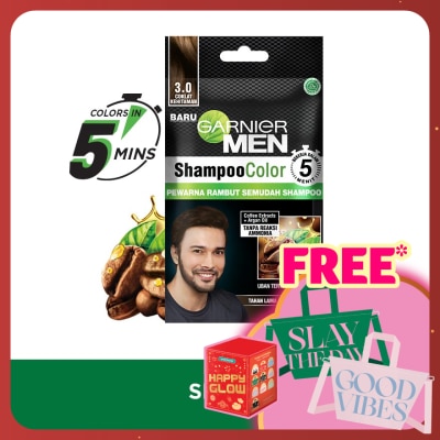 GARNIER HAIR COLOR Shampoo Colour 3.0 Brown 20ml