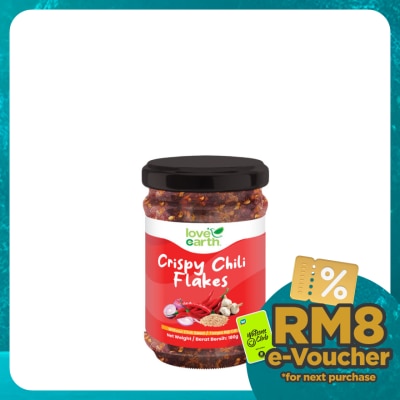 LOVE EARTH Crispy Chilli Flakes 180g