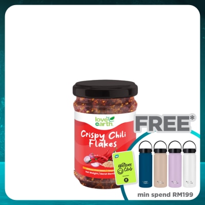 LOVE EARTH Crispy Chilli Flakes 180g