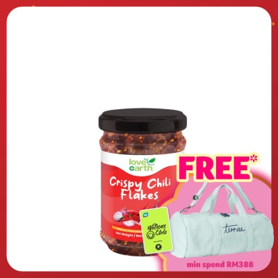LOVE EARTH Crispy Chilli Flakes 180g