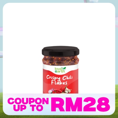 LOVE EARTH Crispy Chilli Flakes 180g