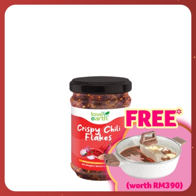 LOVE EARTH Crispy Chilli Flakes 180g