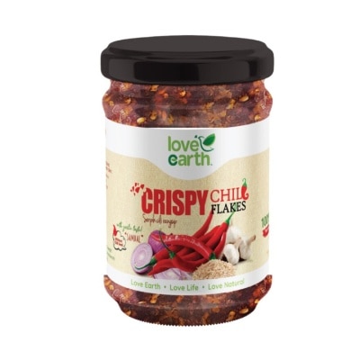 LOVE EARTH Crispy Chilli Flakes 180g