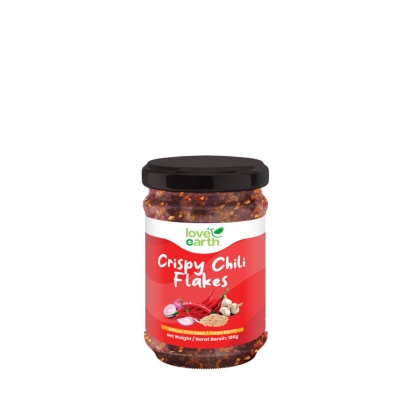 LOVE EARTH - Crispy Chilli Flakes 180g image