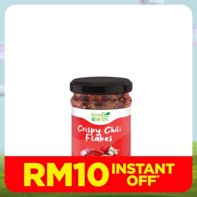 LOVE EARTH Crispy Chilli Flakes 180g