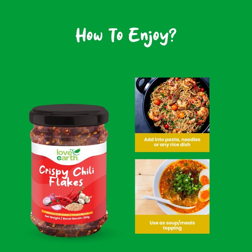 Crispy Chilli Flakes 180g