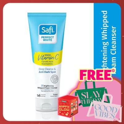 SAFI Perfect White 3X Brightening Whipped Foam Cleanser 95g