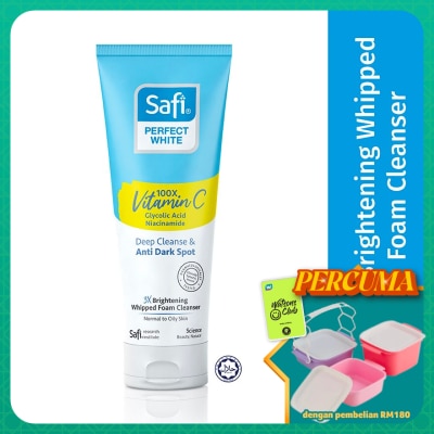 SAFI - Perfect White 3X Brightening Whipped Foam Cleanser 95g
