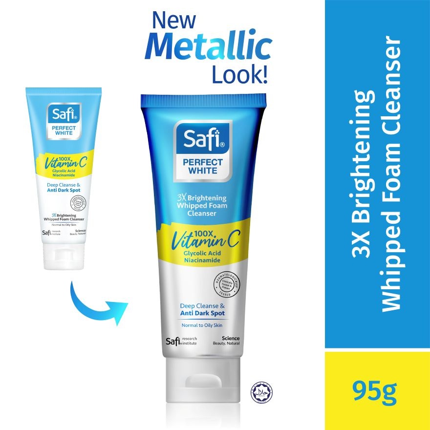 Perfect White 3X Brightening Whipped Foam Cleanser 95g image