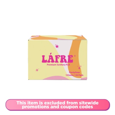 LAFRE Sanitary Pantyliner 155mm 20s