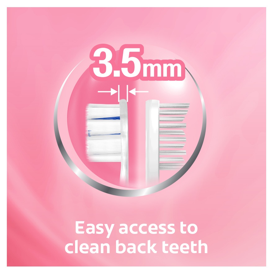 Colgate Cushion Clean Super Dense Fluffy Thin Toothbrush 2s Value pack (Soft) image