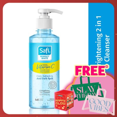 SAFI Perfect White 3X Brightening 2 in 1 Cleanser 160ml