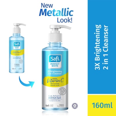 SAFI - Perfect White 3X Brightening 2 in 1 Cleanser 160ml