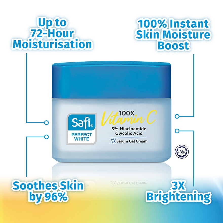 Perfect White 3X Serum Gel Cream Moisturizer 45g image