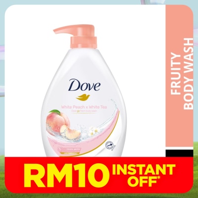 DOVE Shower White Peach & White Tea 1L