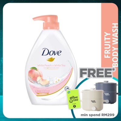 DOVE Shower White Peach & White Tea 1L