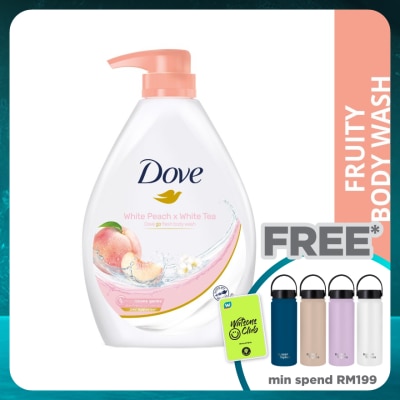 DOVE Shower White Peach & White Tea 1L