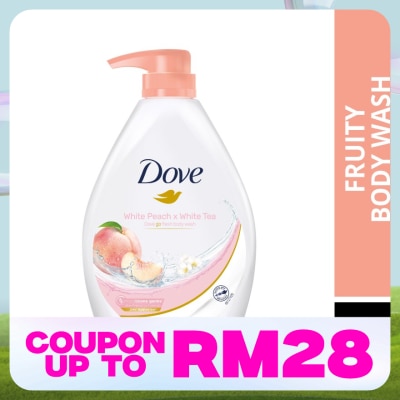 DOVE Shower White Peach & White Tea 1L