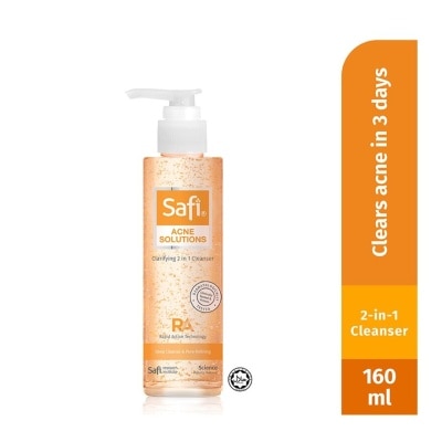 SAFI Acne Solution  2 In 1 Cleanser 160g