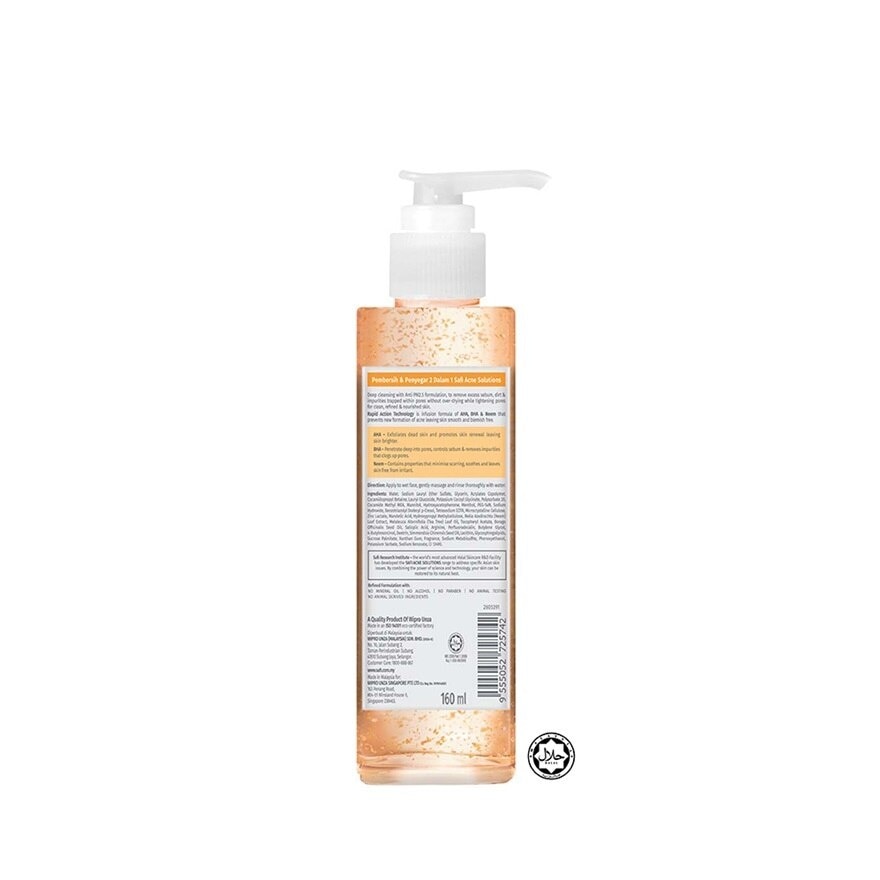 Acne Solution  2 In 1 Cleanser 160g