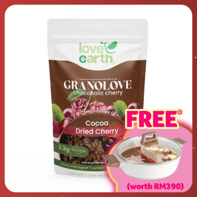LOVE EARTH Chocoholic Cherry! Granolove 300g