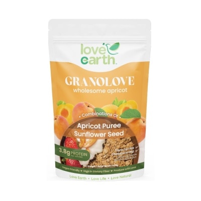 LOVE EARTH Wholesome Apricot! Granolove 300g