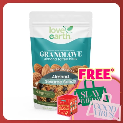 LOVE EARTH Almond Toffee Bites! Granolove 300g