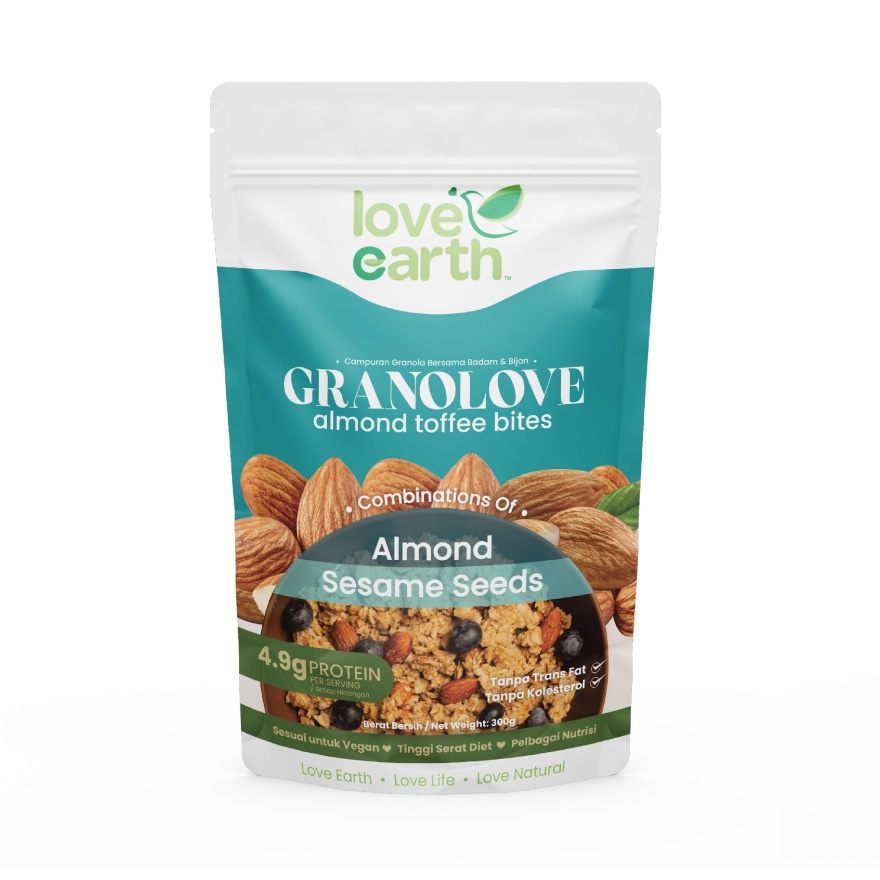 Almond Toffee Bites! Granolove 300g image