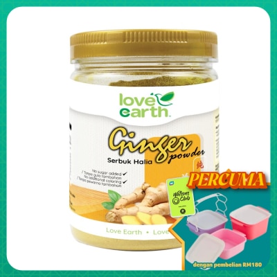LOVE EARTH - 100% Pure Ginger Powder 150g