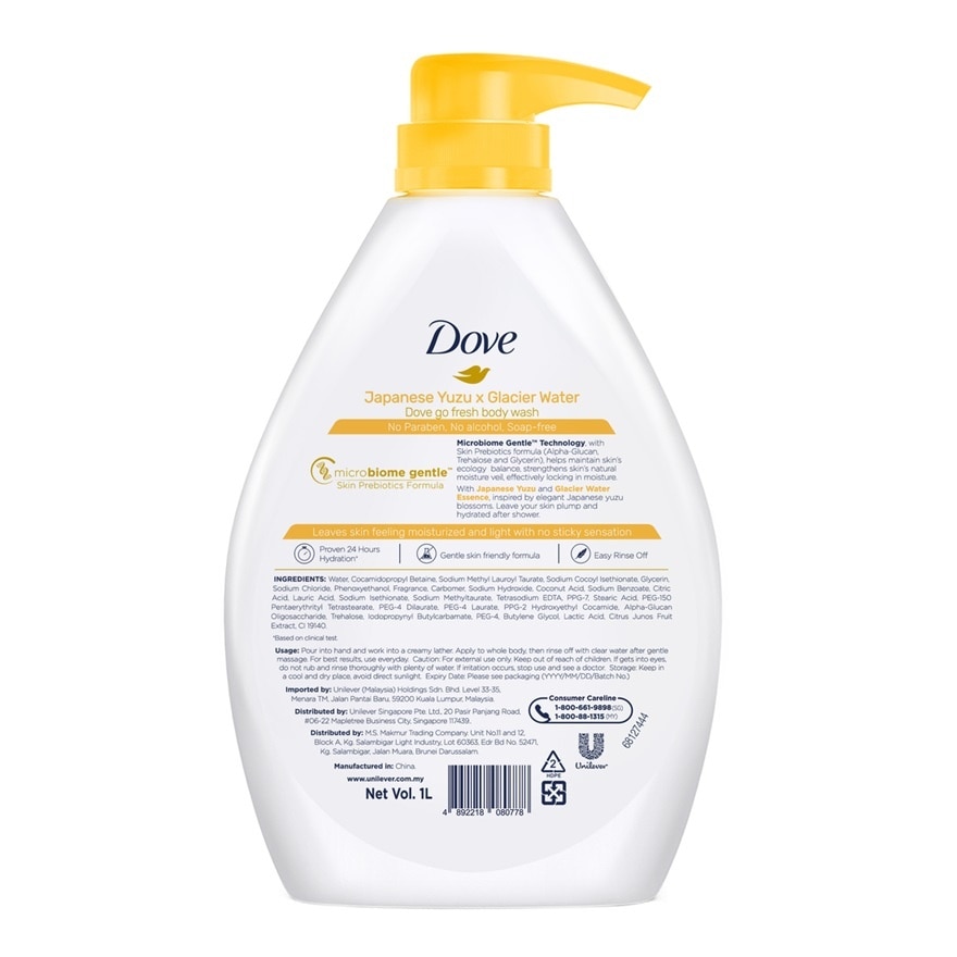 Shower Japanese Yuzu & Glacier Water 1L