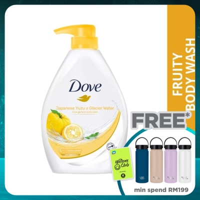 DOVE Shower Japanese Yuzu & Glacier Water 1L