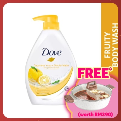 DOVE Shower Japanese Yuzu & Glacier Water 1L