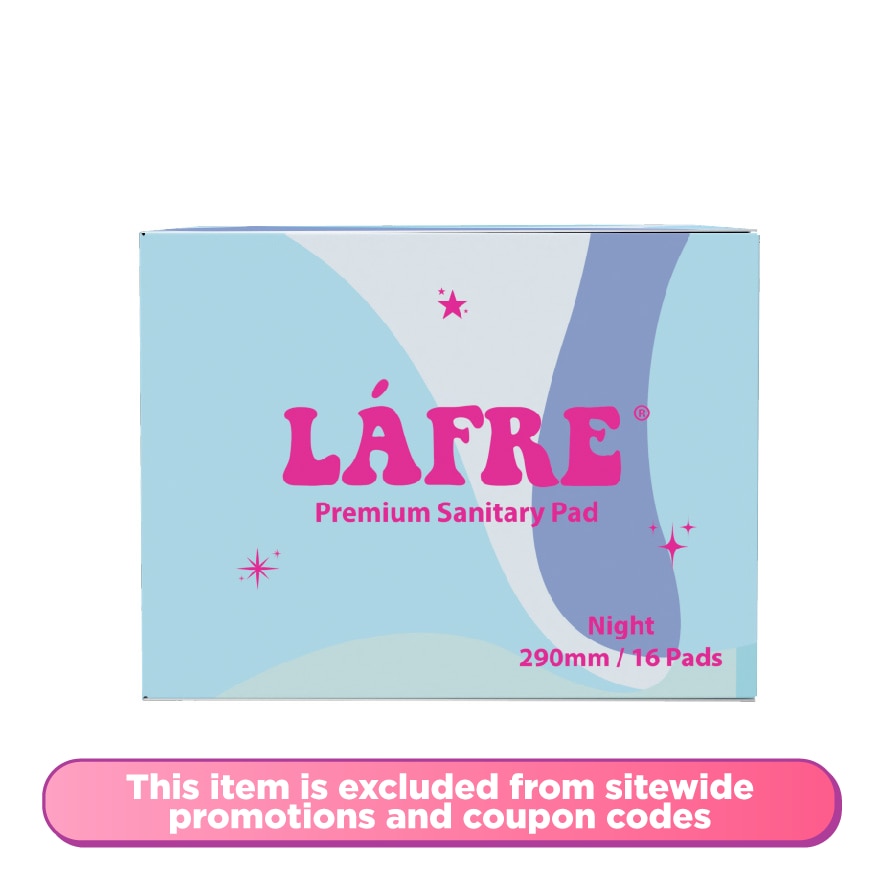 Sanitary Napkin Night 290mm 16s