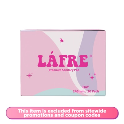 LAFRE Sanitary Napkin Day 245mm 20s