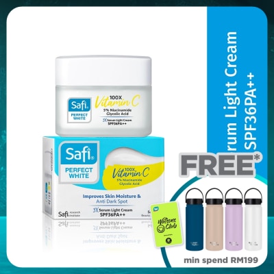 SAFI Perfect White 3X Serum Light Cream SPF36PA++ 45g