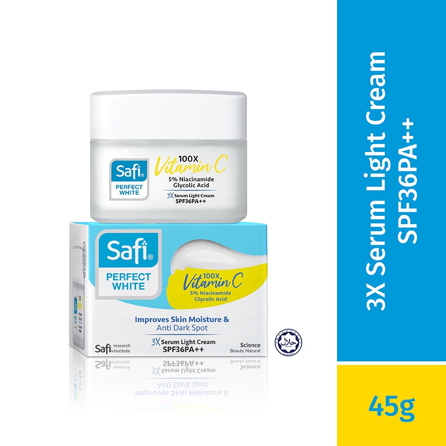 Perfect White 3X Serum Light Cream SPF36PA++ 45g image
