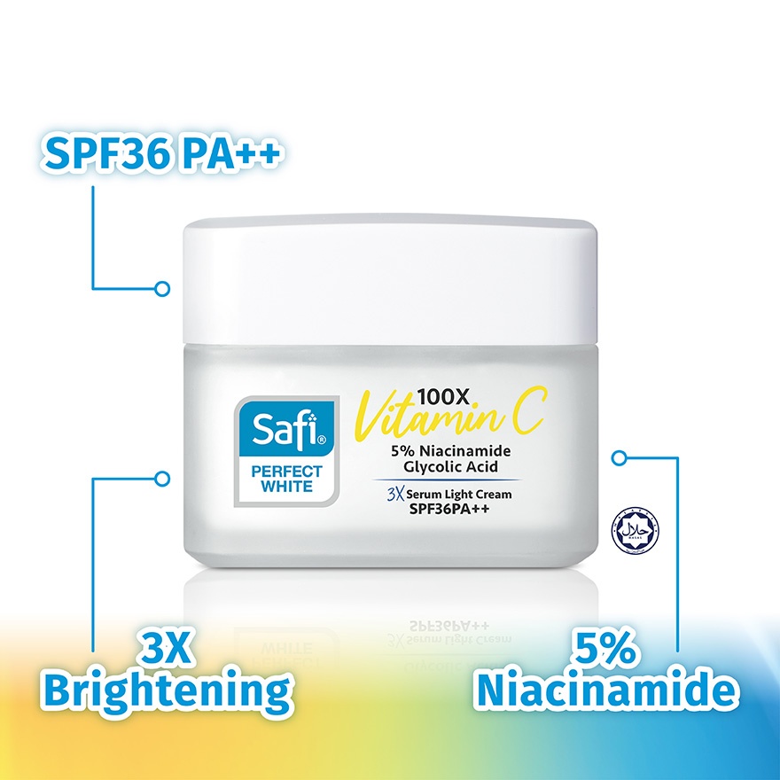Perfect White 3X Serum Light Cream SPF36PA++ 45g image
