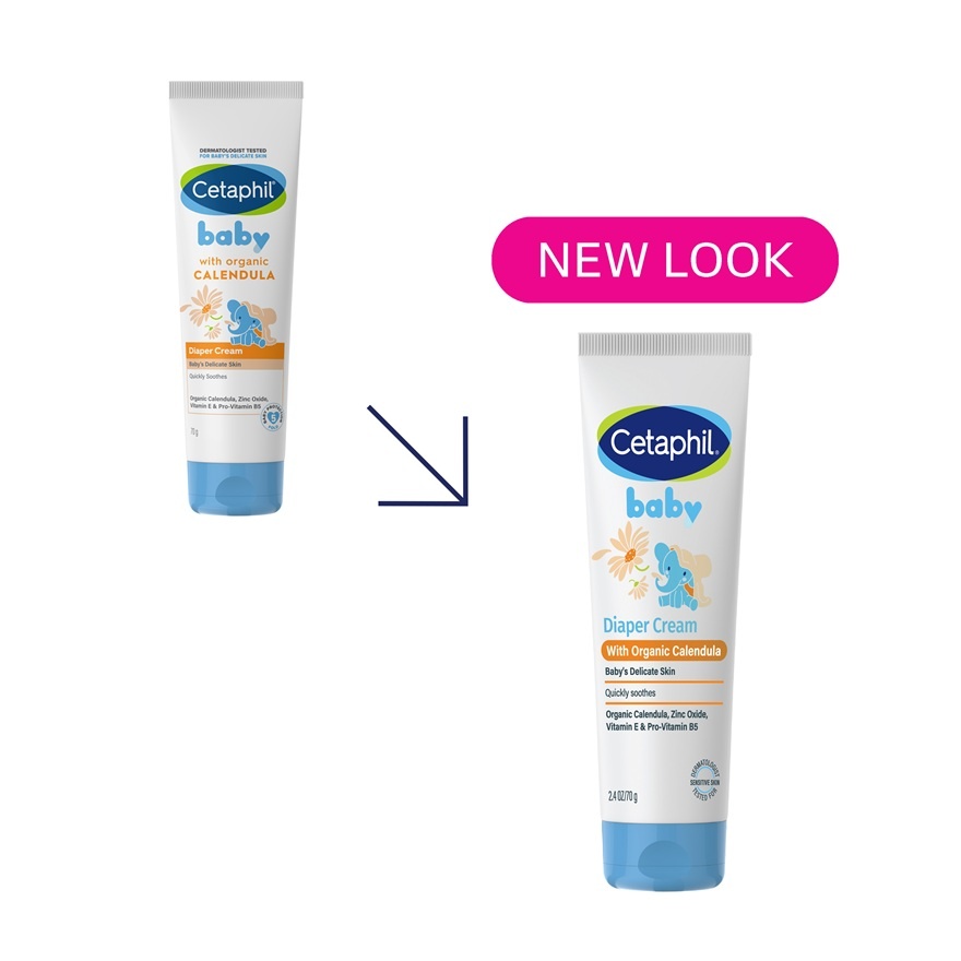 Baby Diaper Cream with Organic Calendula 70G