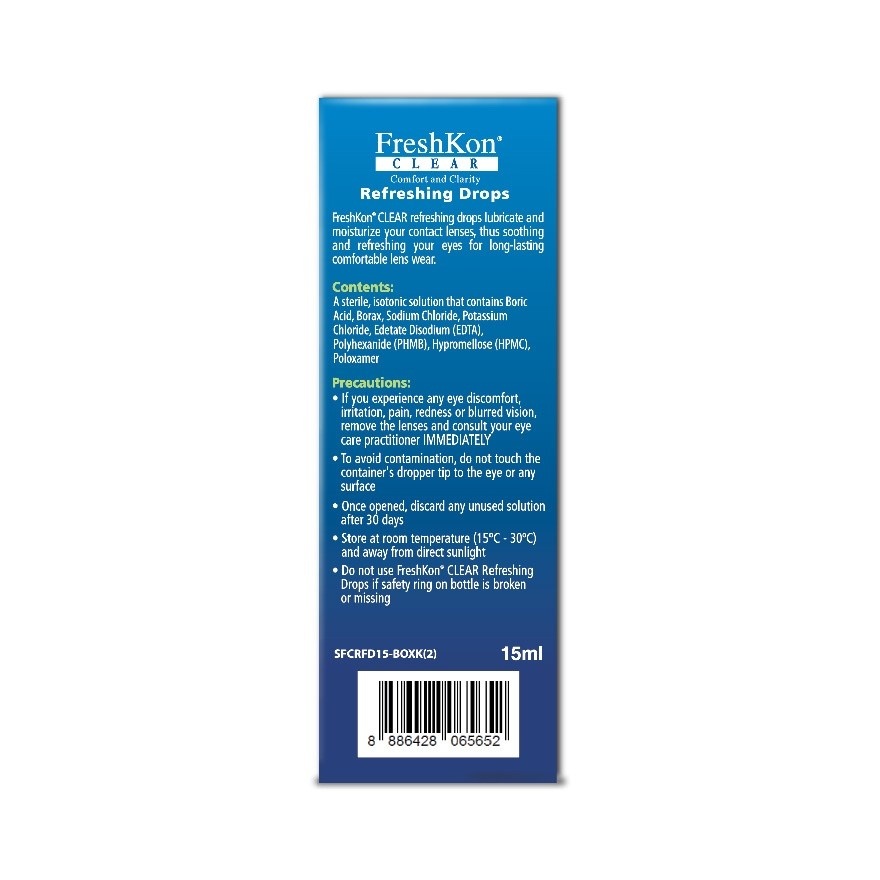 Clear Refreshing Drops 15ml image