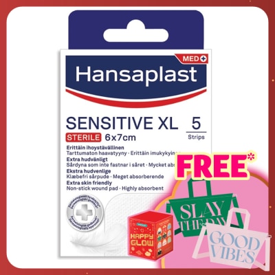 HANSAPLAST Sensitive XL 6cm X 7cm 5's