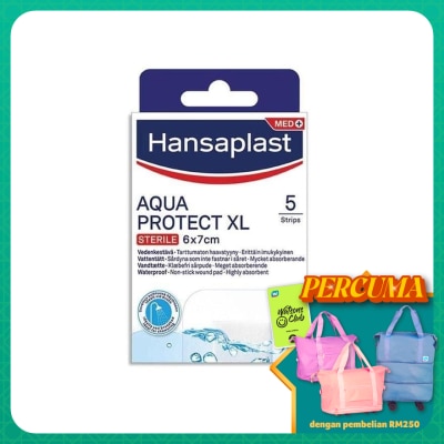 HANSAPLAST - Aqua Protect XL 6cm X 7cm 5's