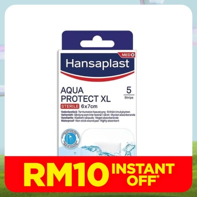 HANSAPLAST Aqua Protect XL 6cm X 7cm 5's