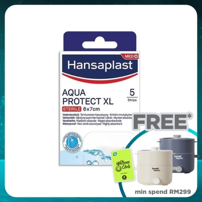 HANSAPLAST Aqua Protect XL 6cm X 7cm 5's